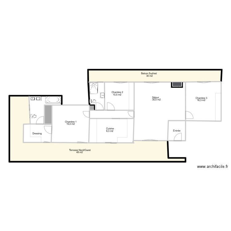 Augustin_A. Plan de 12 pièces et 171 m2