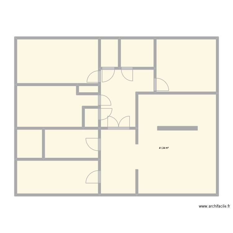 maurice ravel. Plan de 12 pièces et 118 m2