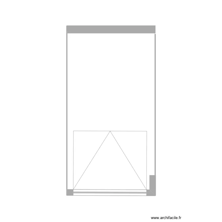 Franslaan 121 Garage 1/2. Plan de 