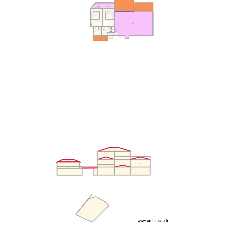 plan 14 fevrier 2026 variante. Plan de 0 pièce et 0 m2