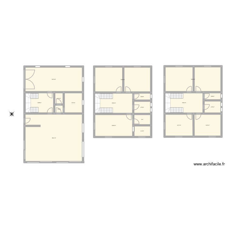 Maison-contour. Plan de 0 pièce et 0 m2