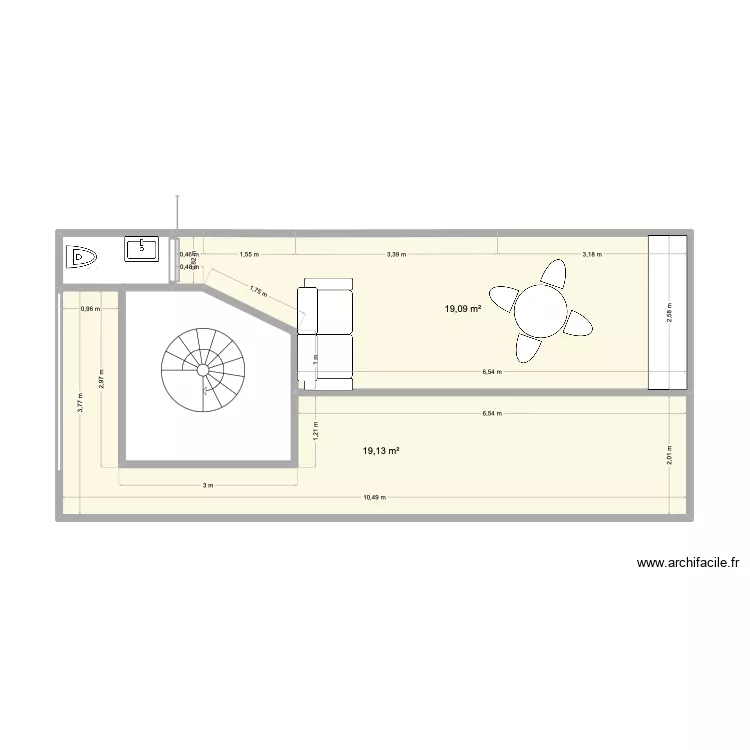 2nd floor. Plan de 