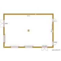 plan de salle sans mobilier