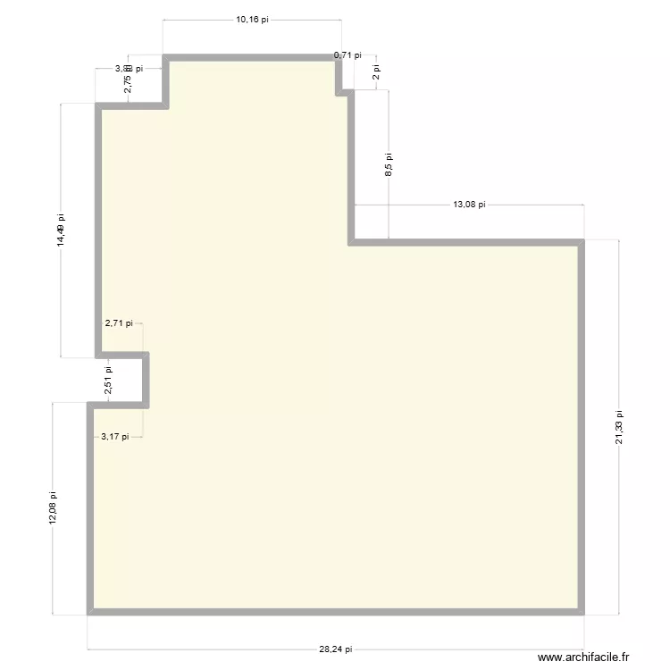 Pierre Cournoyer Chalet. Plan de 1 et 64 m² Pierre Cournoyer Chalet. Plan de 1 et 64 m²