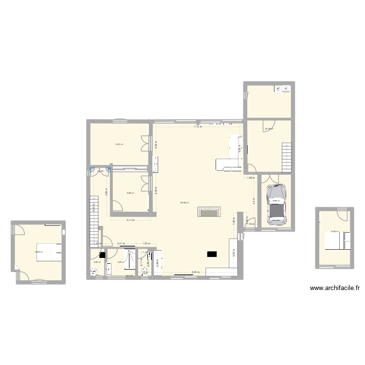 1 94 DUMONT. Plan de 0 pièce et 0 m2