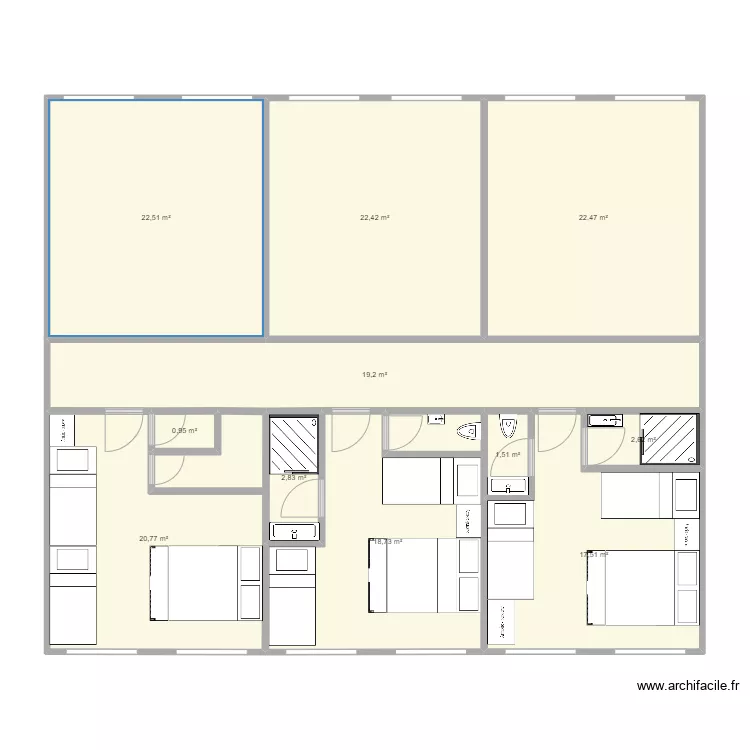 Munich V1 - Trame Y6. Plan de 