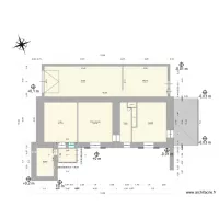 Projet maison seule sans toiture rue soleil levant