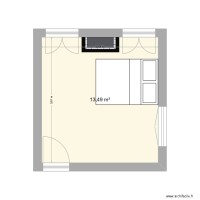 Chambre cheminée 1er étage