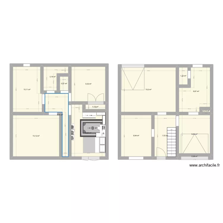 maison padre. Plan de 