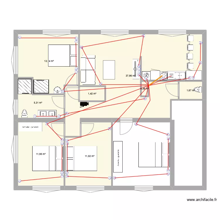 JEJE Souche 1er prises V2. Plan de 8 et 85 m² JEJE Souche 1er prises V2. Plan de 8 et 85 m²