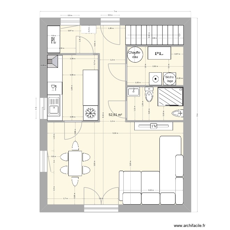 FINAL down. Plan de 0 pièce et 0 m2