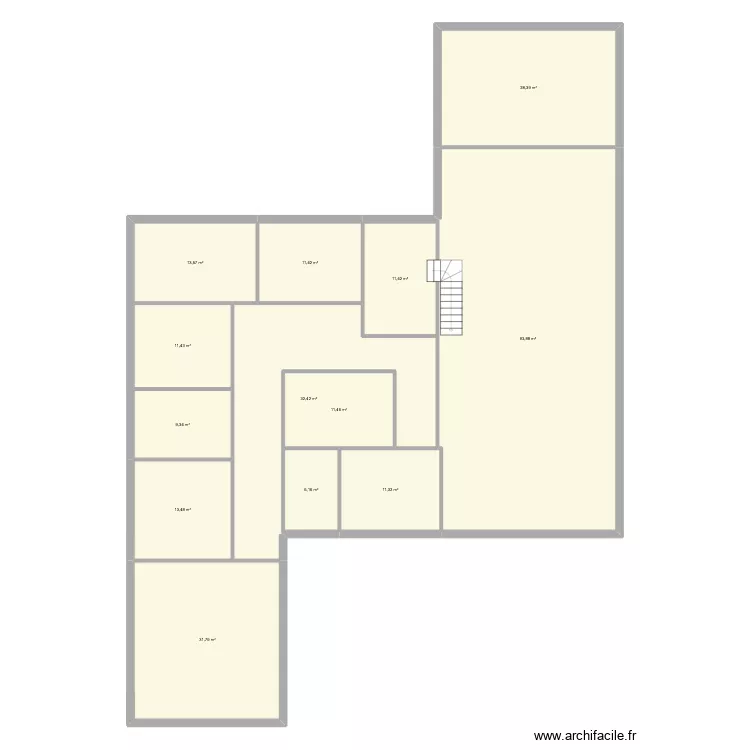 cab. Plan de 13 Pièces et 286 m² cab. Plan de 13 Pièces et 286 m²