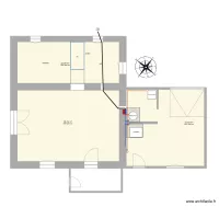 plan maison chauffage