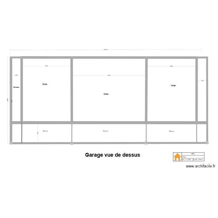 srtucture basse. Plan de 0 pièce et 0 m2