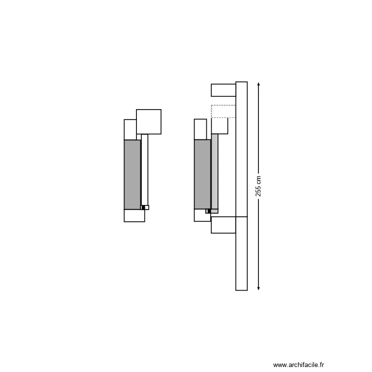 PROFIL POSE NENUISERIE. Plan de 