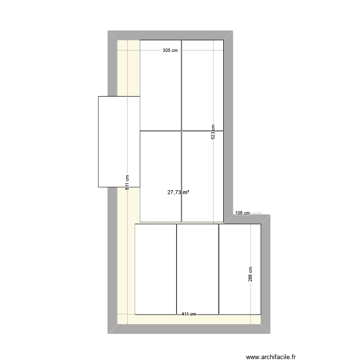 Placo plume plafond. Plan de 