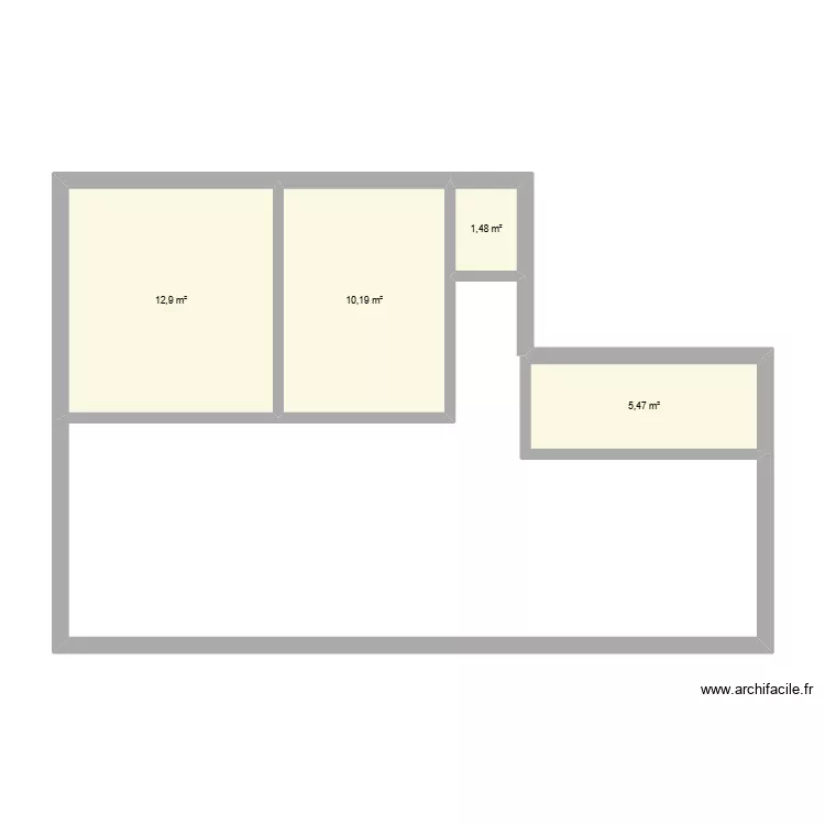 maison rdc. Plan de 4 et 30 m² maison rdc. Plan de 4 et 30 m²
