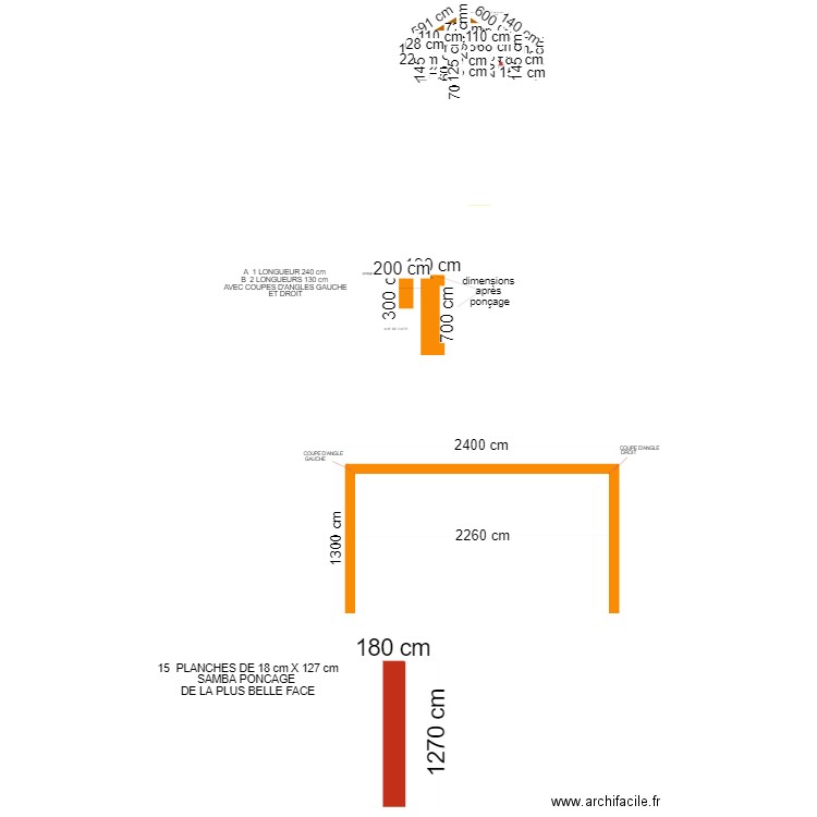 FACE CHAMBRE 1ER ETAGE  ELECTRICITE 19. Plan de 0 pièce et 0 m2