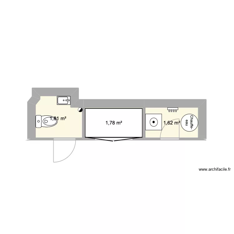 Tourrete. Plan de 3 Pièces et 5 m² Tourrete. Plan de 3 Pièces et 5 m²