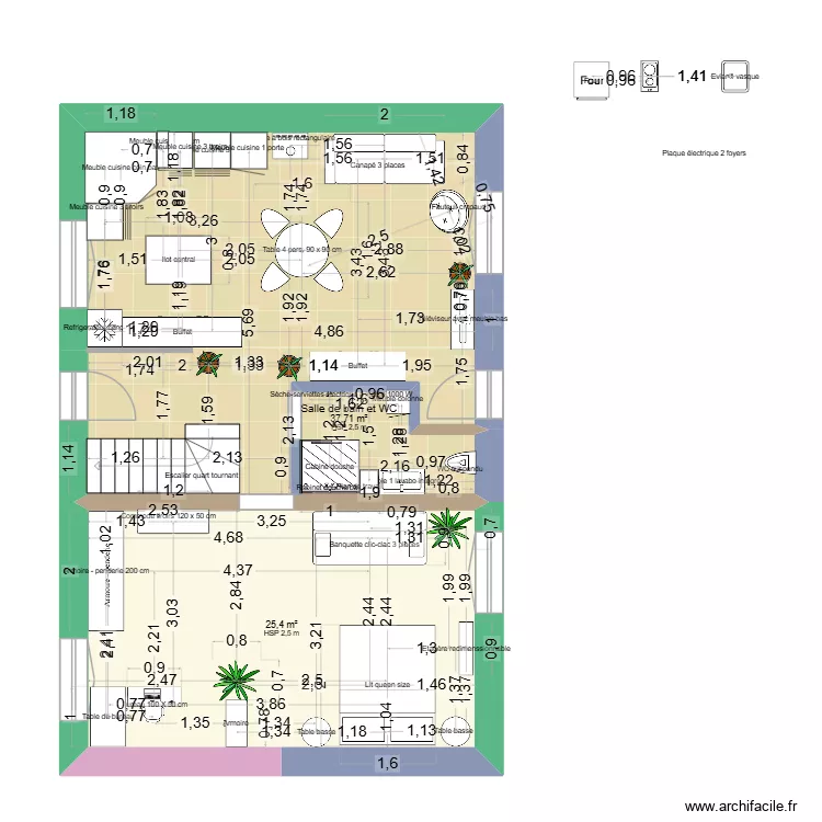 10 le grand sauloy 18240 L&eacute;r&eacute;. Plan de 8  et 197 m²