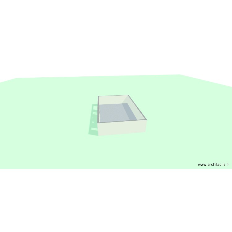 extension. Plan de 1 pièce et 109 m2