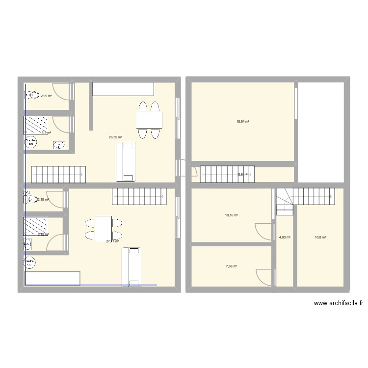 V2pka. Plan de 0 pièce et 0 m2