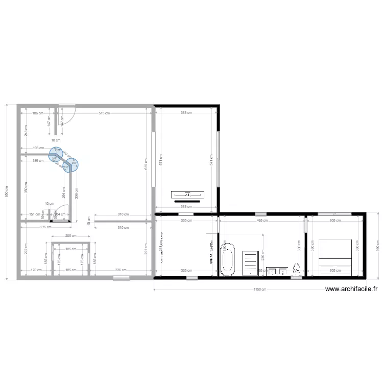 Weber. Plan de 0 pièce et 0 m2