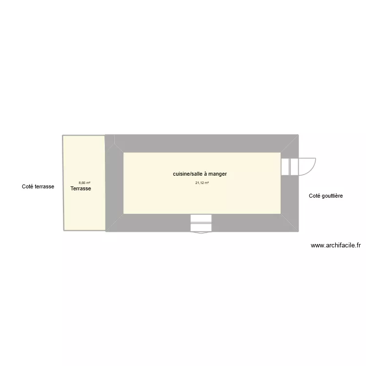 zonza assurance niveau 3. Plan de 2  et 30 m²