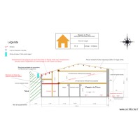 PC 3 COUPE AVEC VUE TOITURE APPENTI APRES TRAVAUX