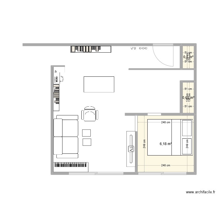 version 1. Plan de 0 pièce et 0 m2