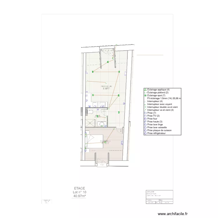 LOG 10 ELEC. Plan de 