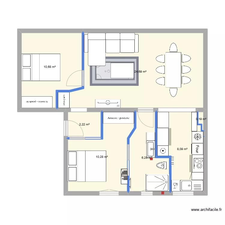 plan appartement 2. Plan de 