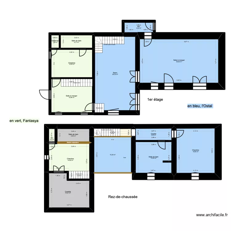 Le P'tit Dé-Tour Complet. Plan de 16 et 204 m² Le P'tit Dé-Tour Complet. Plan de 16 et 204 m²