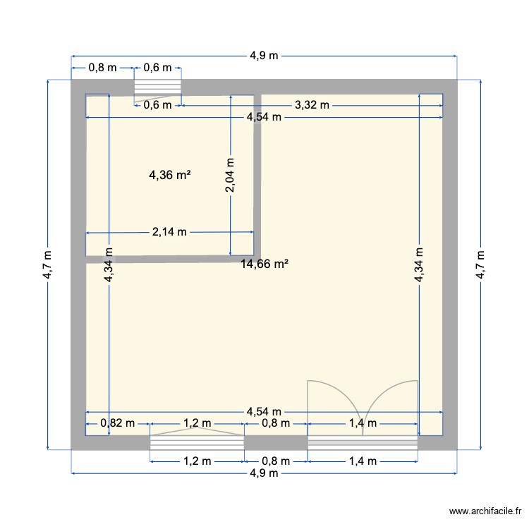 Nathalie BARRIAC. Plan de 0 pièce et 0 m2