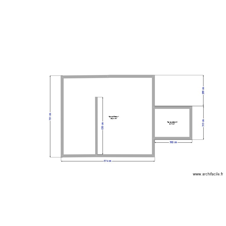 Tybo 6. Plan de 16 pièces et 185 m2