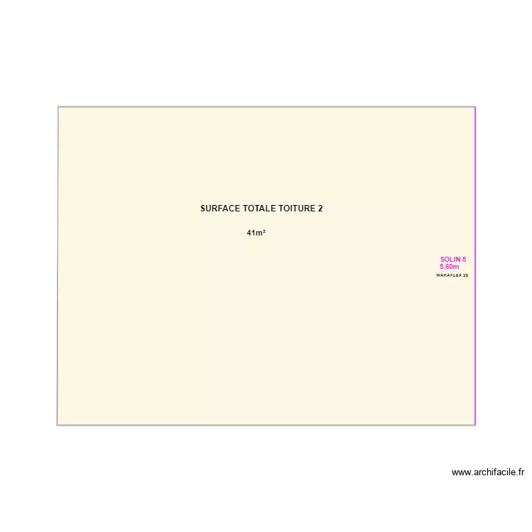 MASSOT (toiture2). Plan de 