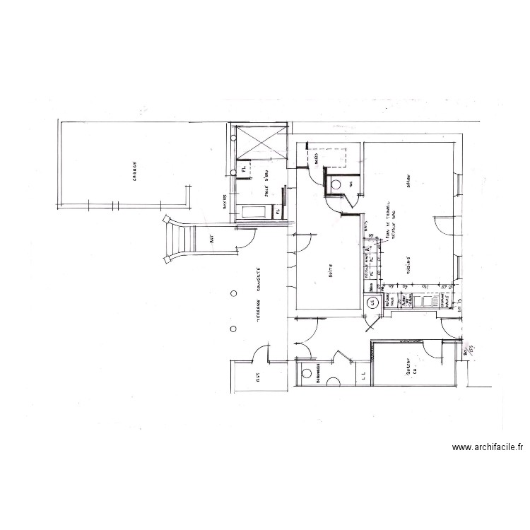 steve bas. Plan de 0 pièce et 0 m2