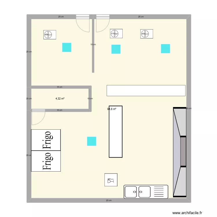 plan G LA DALLE CERGY. Plan de 