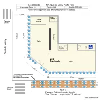 Plan d\'aménagement Les Blédards