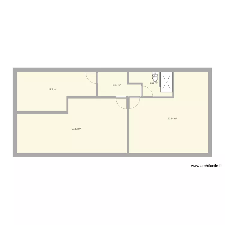 CANEJAN 2026 06. Plan de 5 et 68 m² CANEJAN 2026 06. Plan de 5 et 68 m²