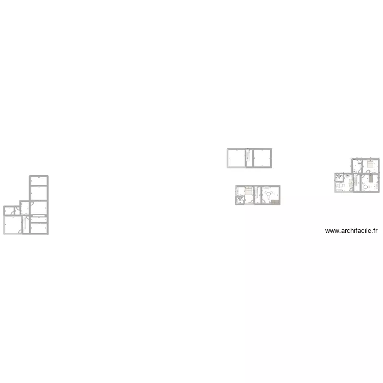 plan decoupage maison. Plan de 19 Pièces et 190 m²