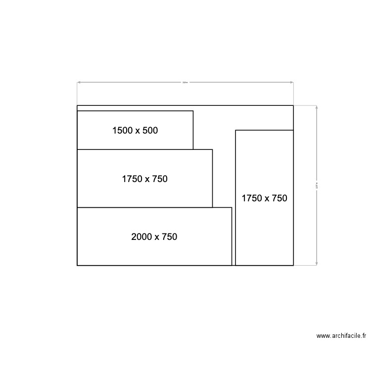 plateaux Be-Matrix. Plan de 0 pièce et 0 m2