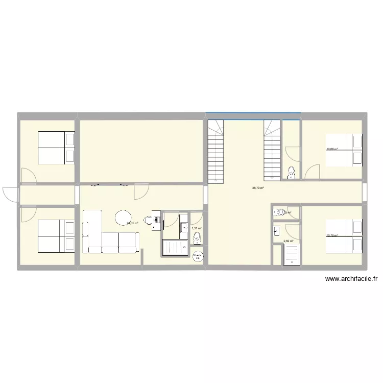 2nd etage sechrerier. Plan de 2nd etage sechrerier. Plan de