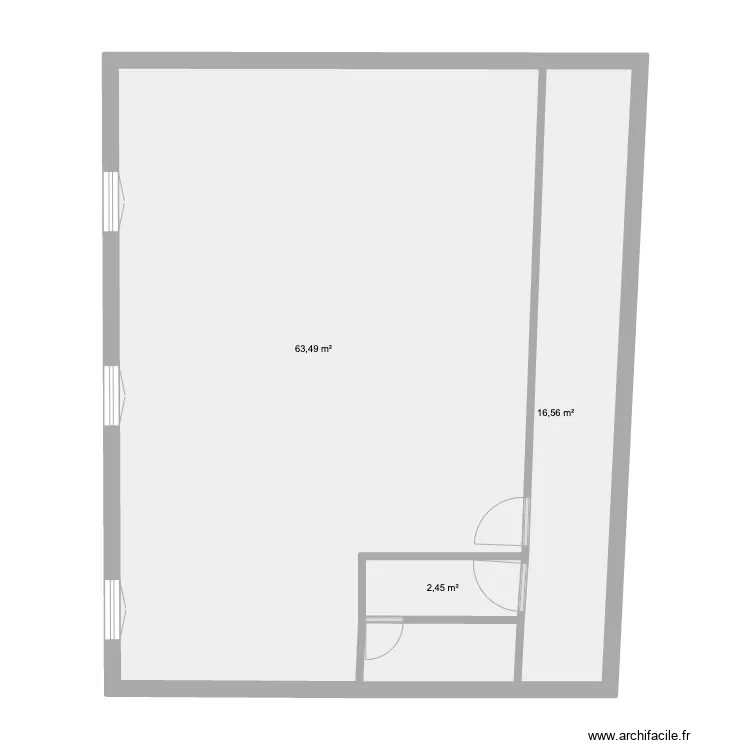 GRAVESON R+1 JUILLET 2025. Plan de 