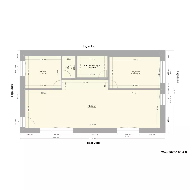 Maison Sarzeau VB1.4 - 27/08/2024. Plan de 