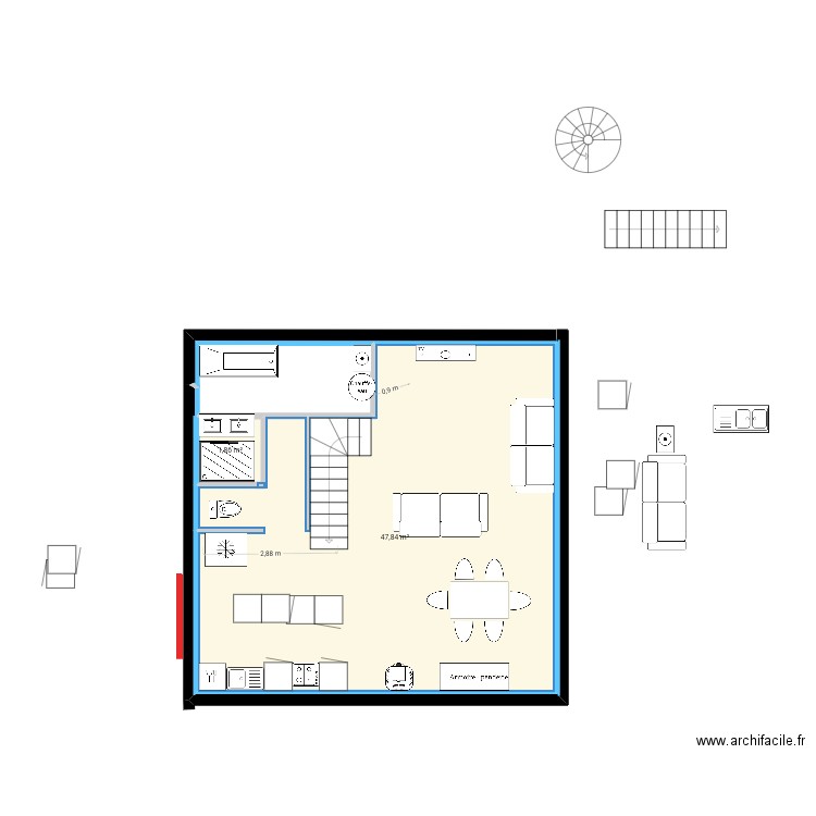 Pku. Plan de 0 pièce et 0 m2