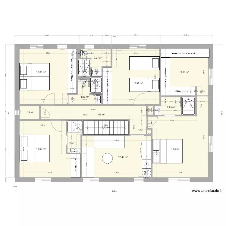 perols haut 25 03. Plan de 