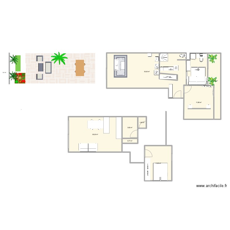 BREGUIERES REEL. Plan de 0 pièce et 0 m2
