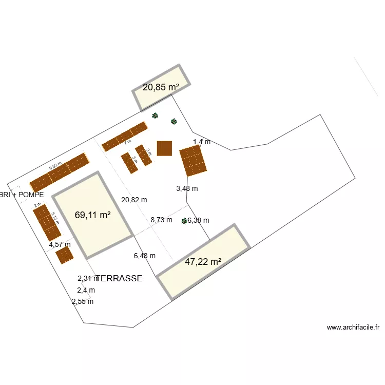 PLAN JARDIN. Plan de 