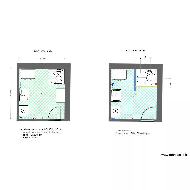 BESOU ADAPT. Plan de 